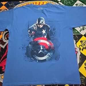 Marvel Civil Wars Movie T-shirt Large